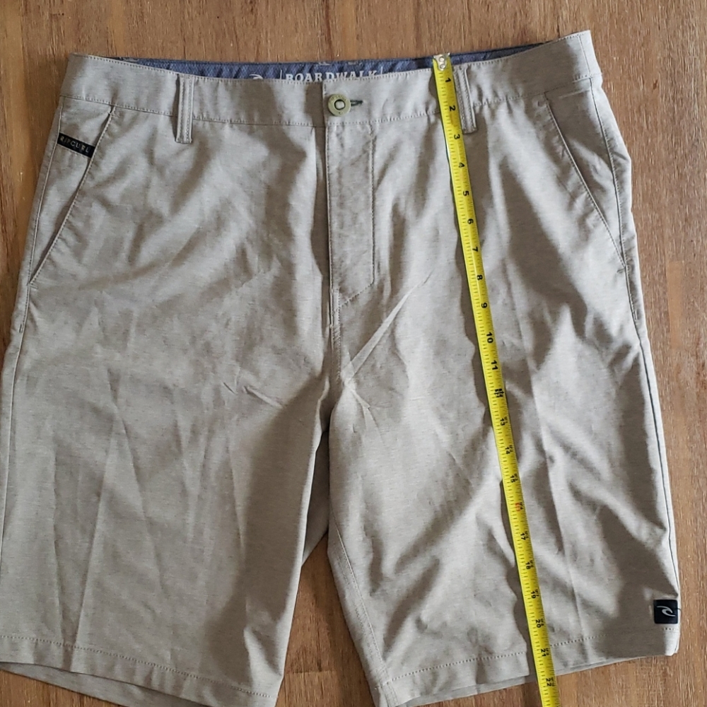 Ripcurl Boardwalk Boardshorts in water/in land.